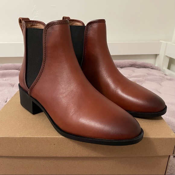 Steve Madden Leather Ankle Boots - Picture 3 of 4